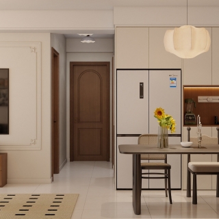 中古-电视墙特写