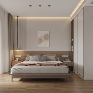 现代卧室2方案1