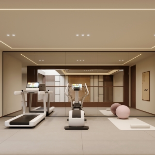 宋式美学负一健身区