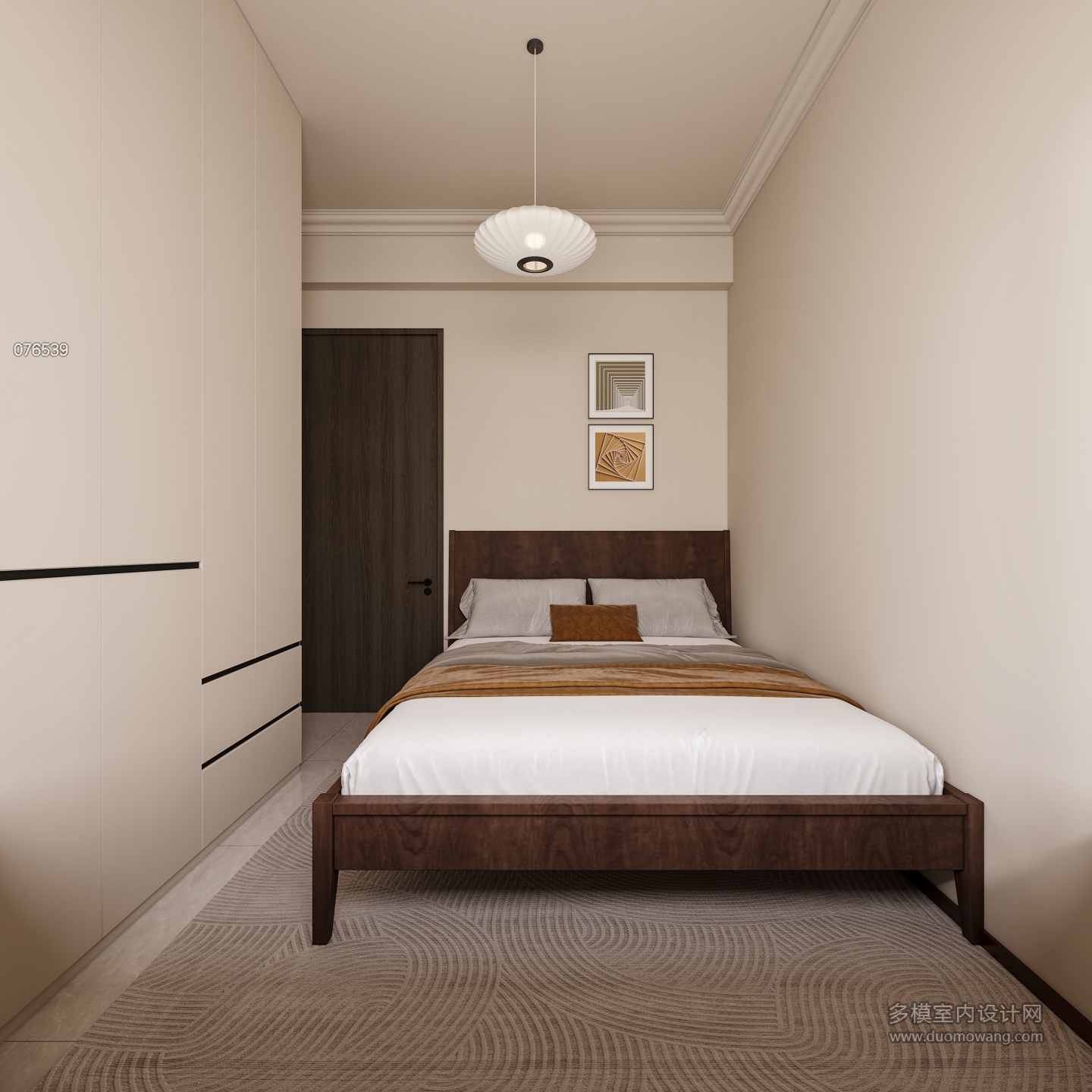 现代中古卧室03