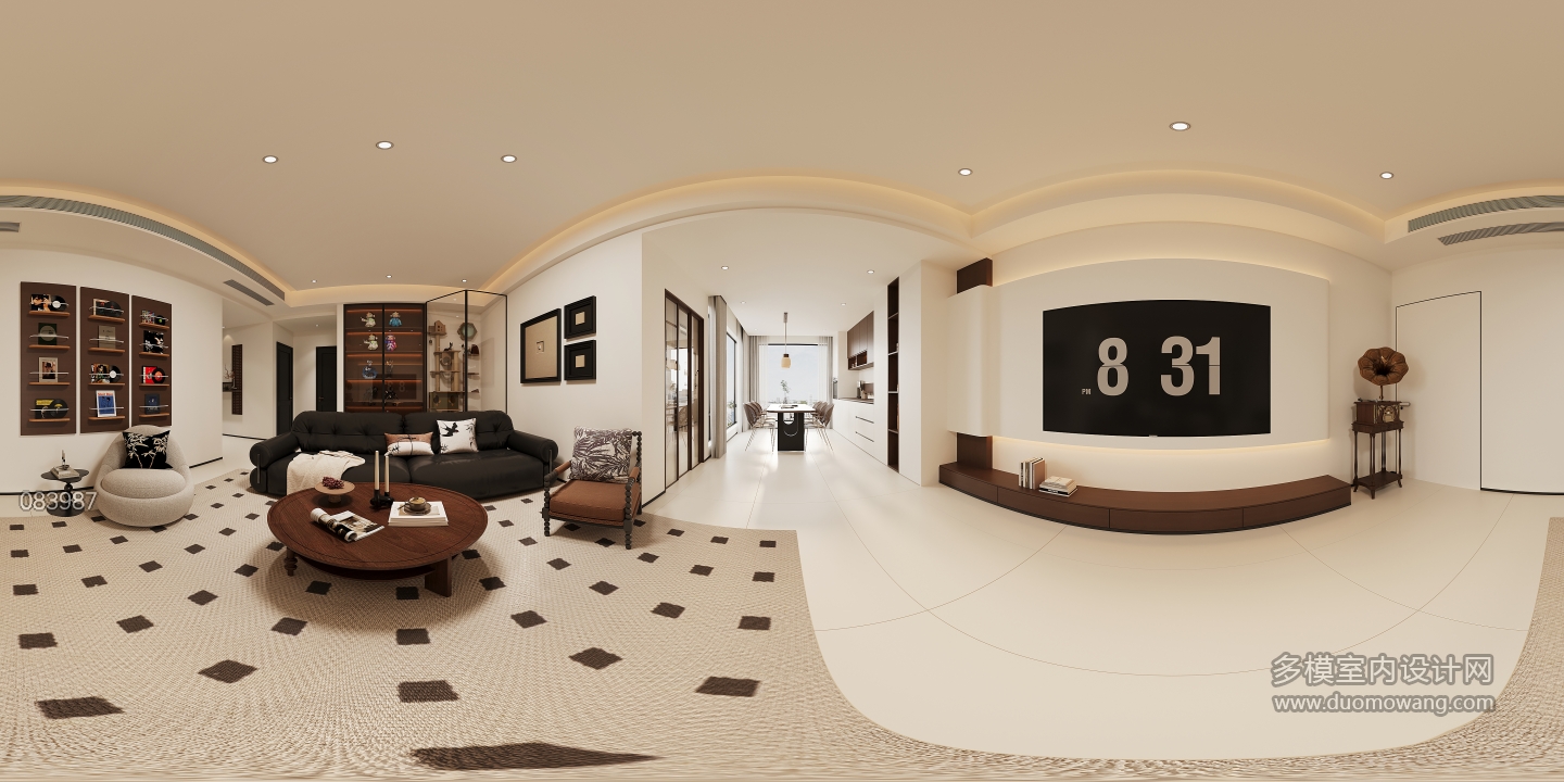 复古客餐厅全景