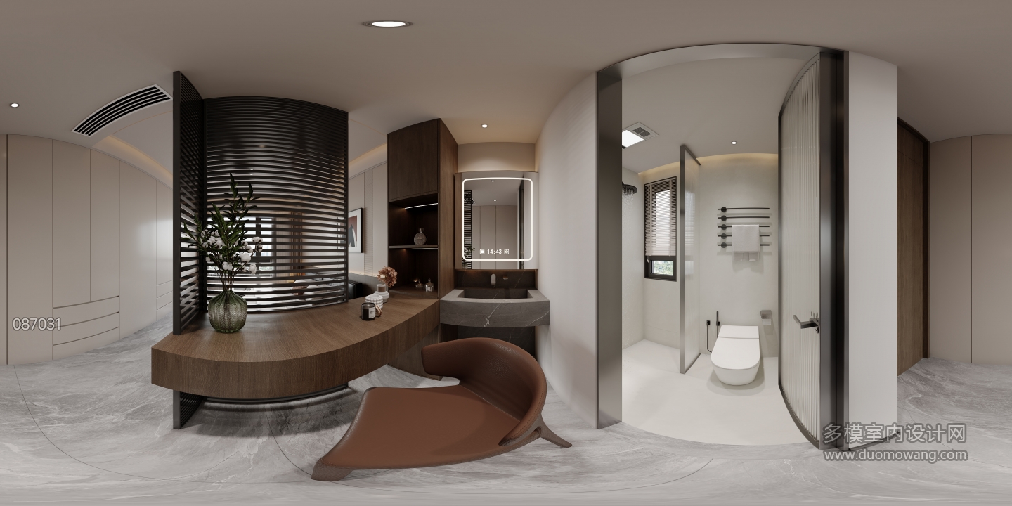 意式梳妆台 全景