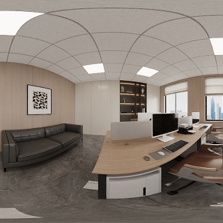 二楼现代财务室