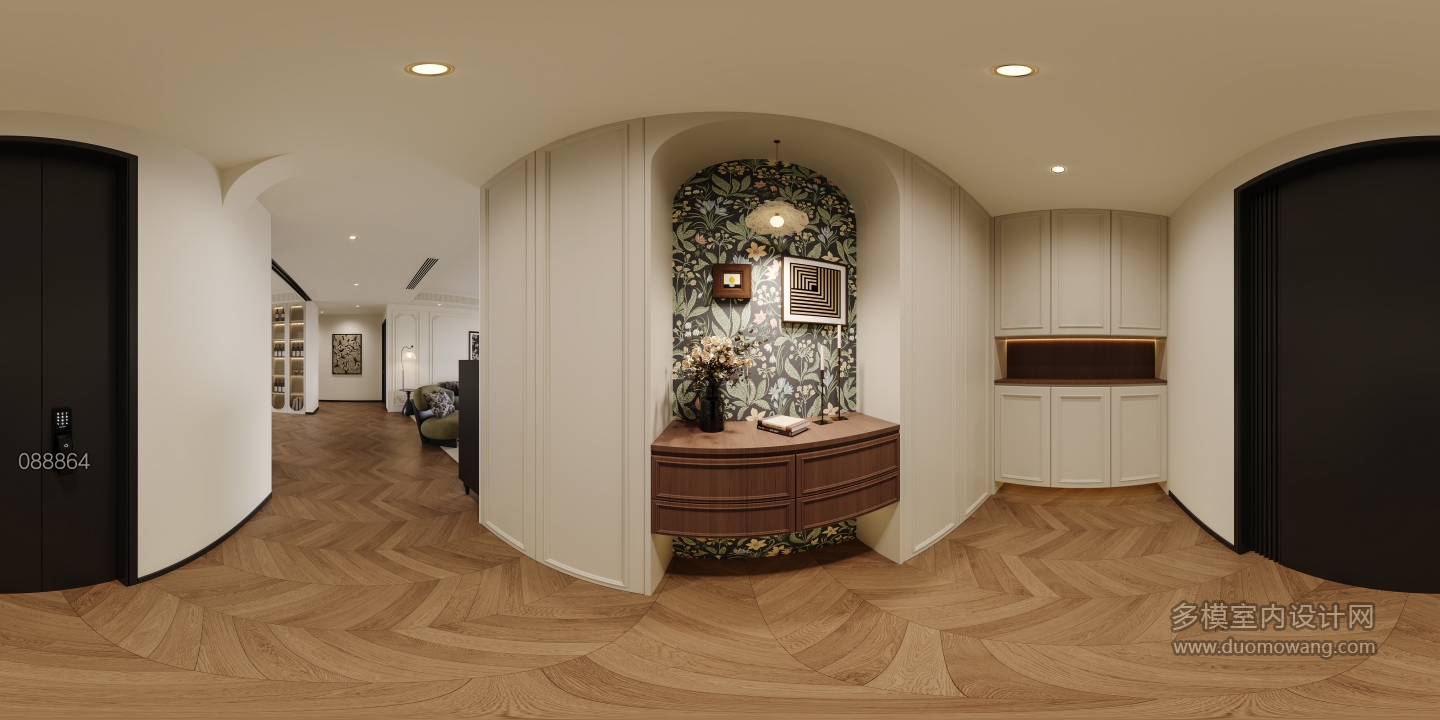 法式复古玄关360