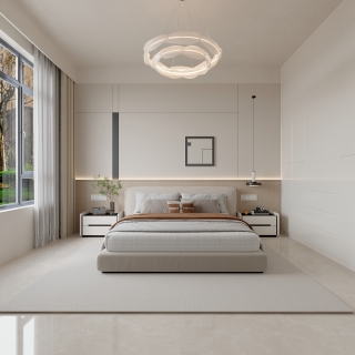 现代二层主卧特写_output