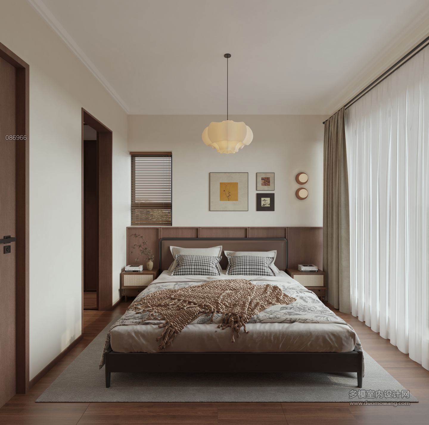 现代 主卧 单张