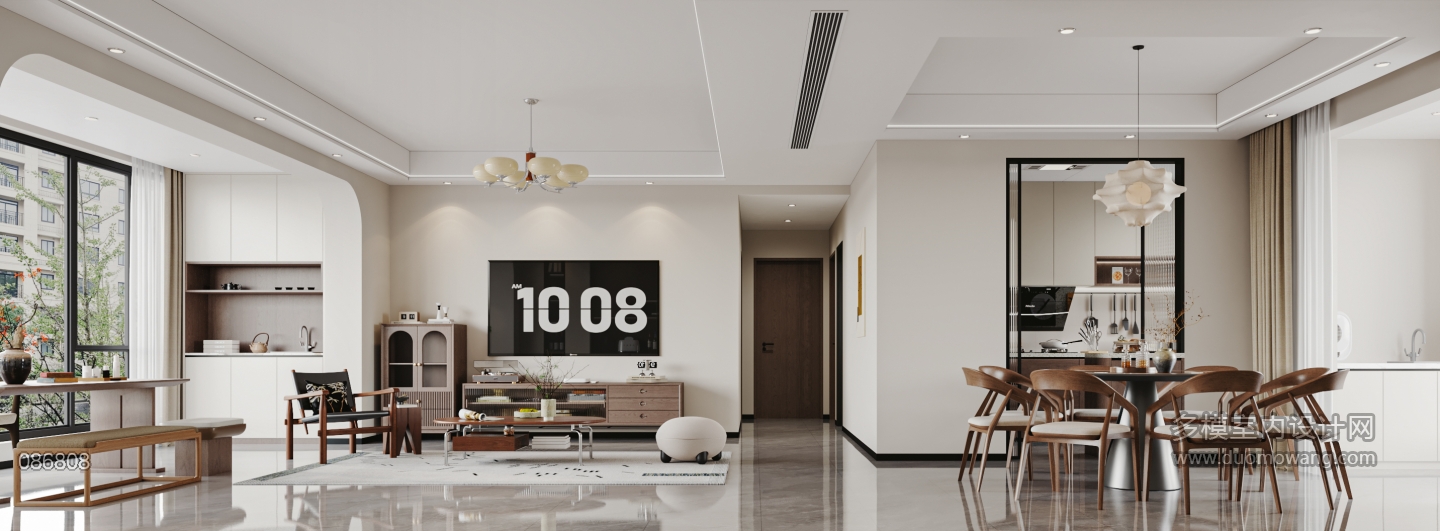 中古风客餐厅特写