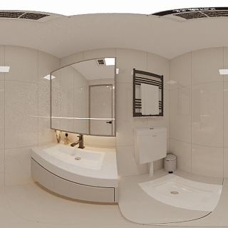 卫生间现代全景