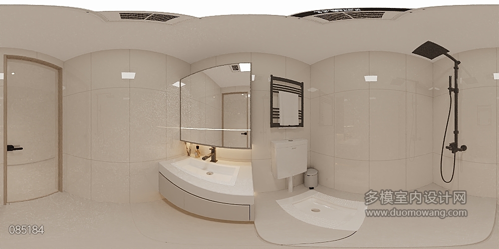 卫生间现代全景