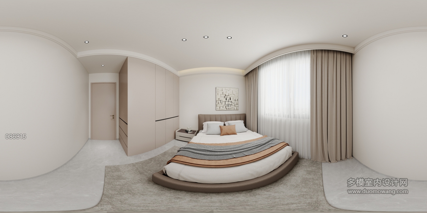现代卧室2