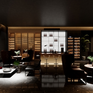 现代美式-二楼静态2