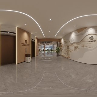 办公室_电梯间全景