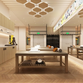 现代健身房拉伸区静态d (1)