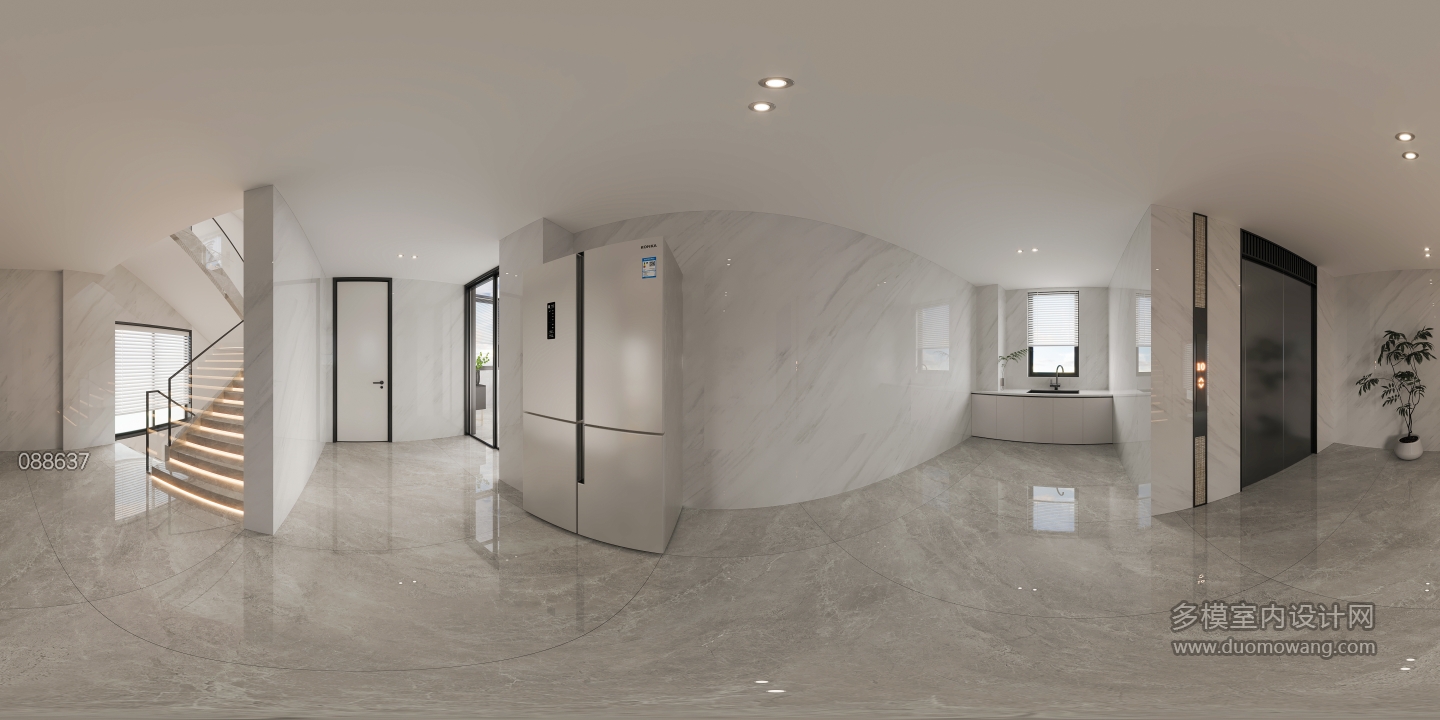 10楼楼梯间全景