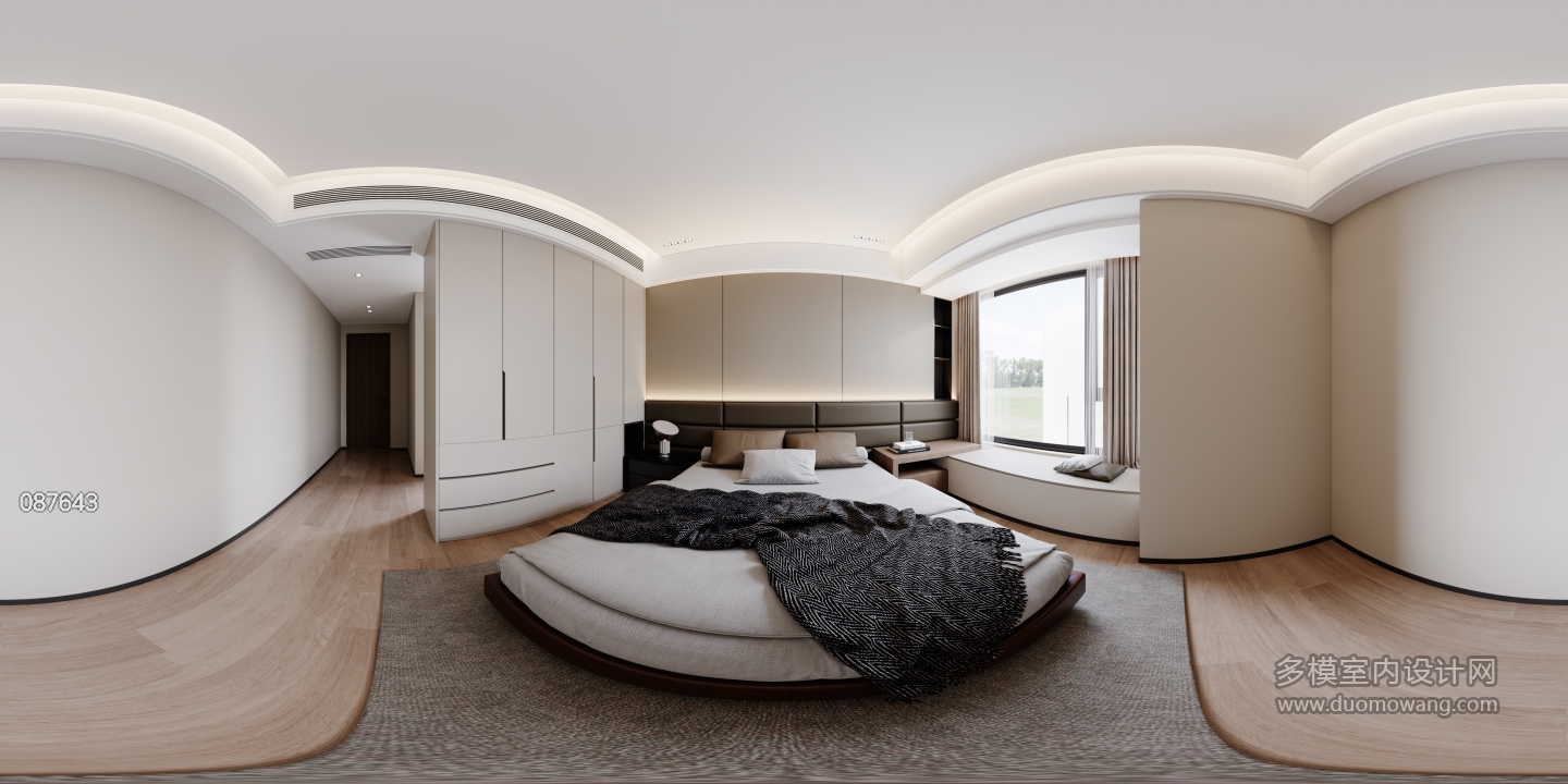 现代模型_3主卧