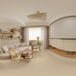 中古风客餐厅全景