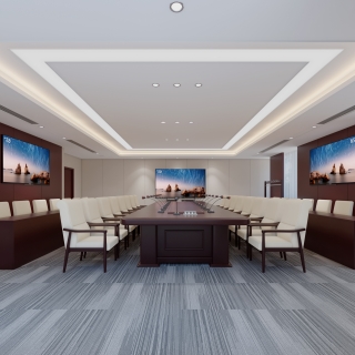 现代中会议室