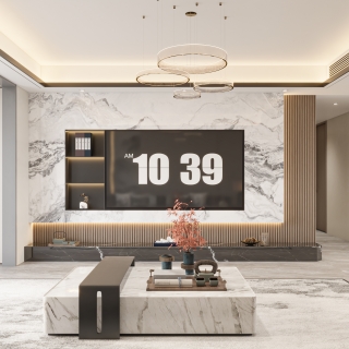 新中式电视背景