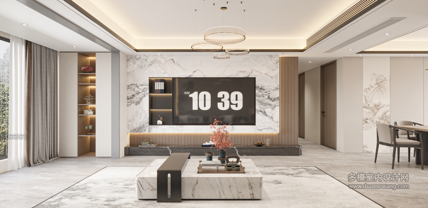 新中式电视背景