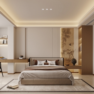 宋式美学一楼次卧