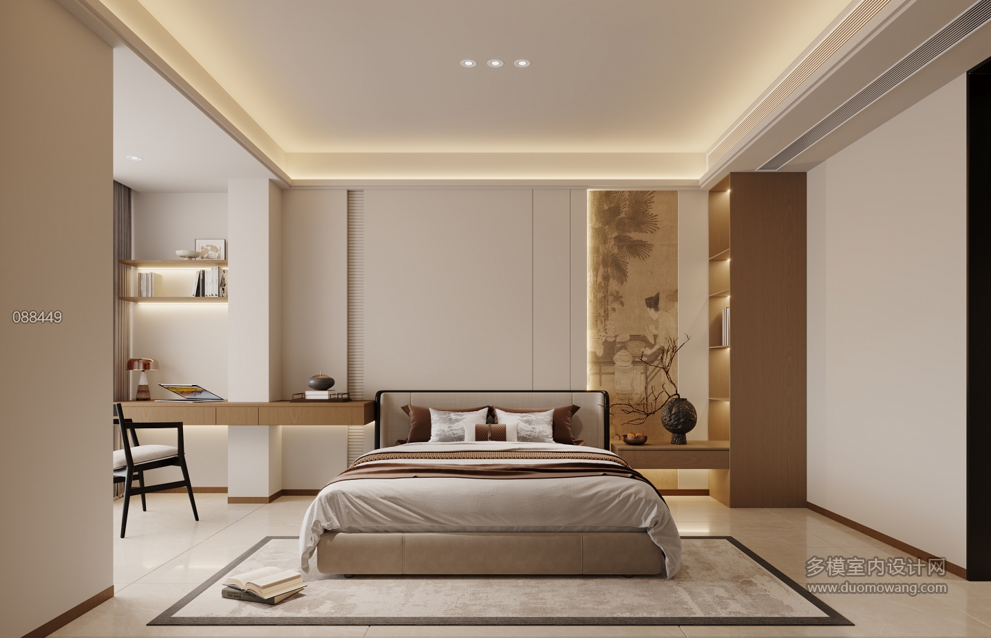 宋式美学一楼次卧