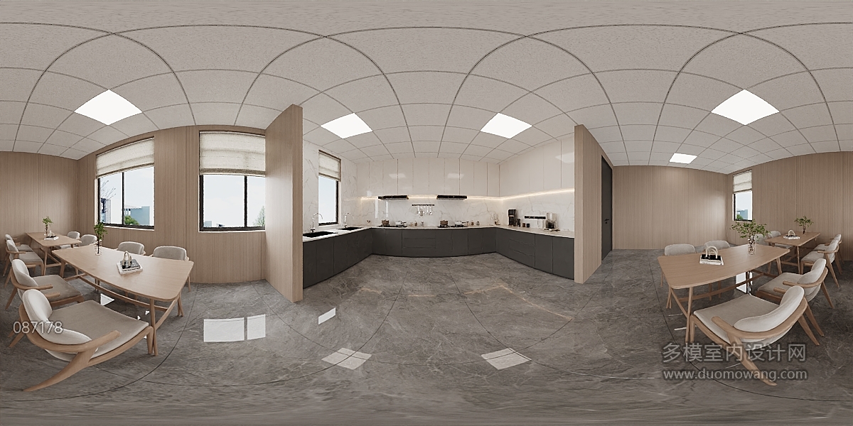 一楼现代餐厅厨房