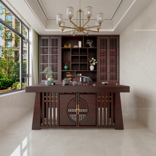 中式茶室特写_output