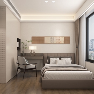 现代老人房 特写