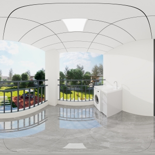 现代简约2F露台