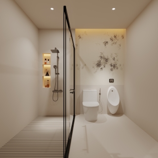 新中式一号公寓卫生间