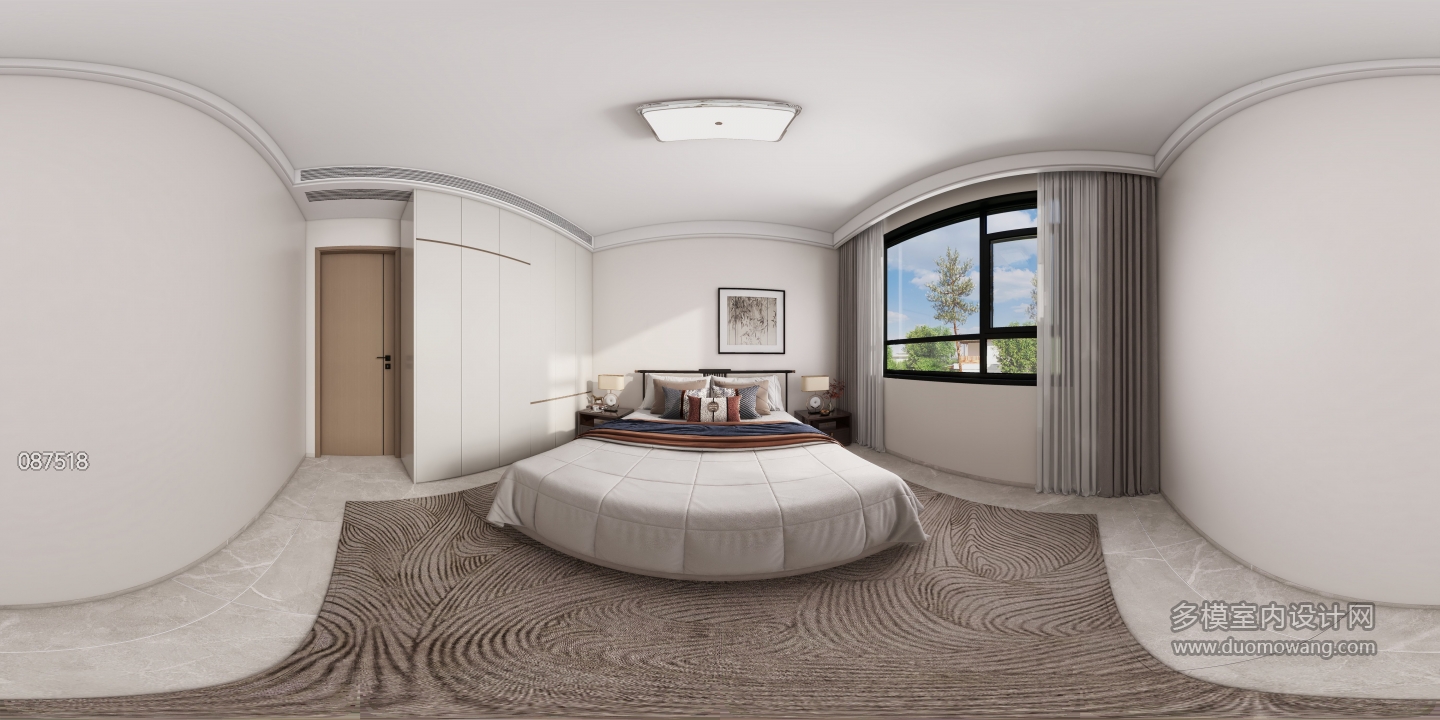 新中式-二楼主卧