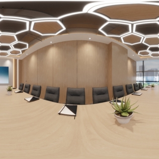 办公室_中会议室全景