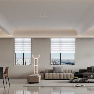 现代风格沙发背景特写