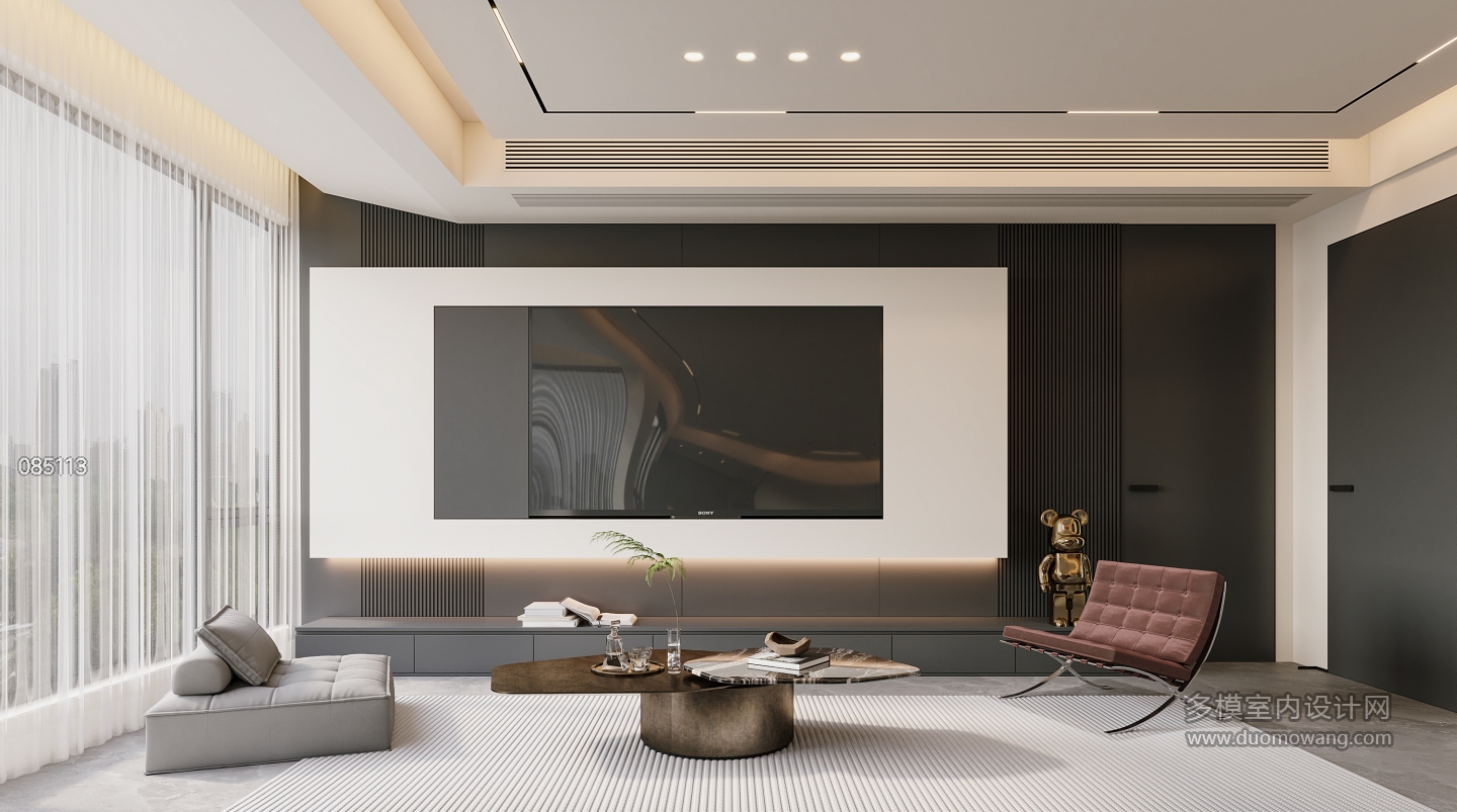 现代电视背景特写