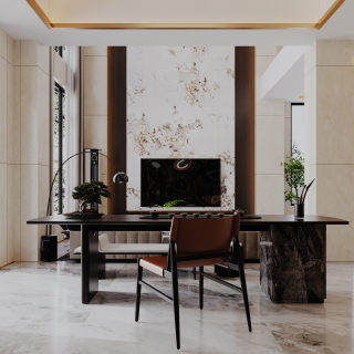 现代电视背景墙