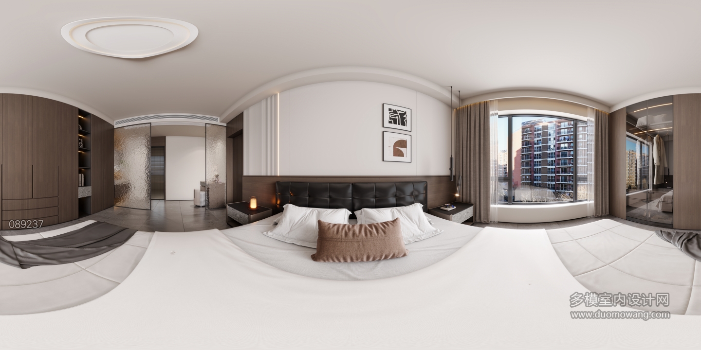 意式主卧全景