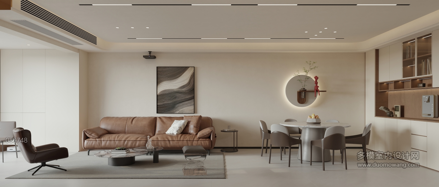 现代 意式 客厅 单张2