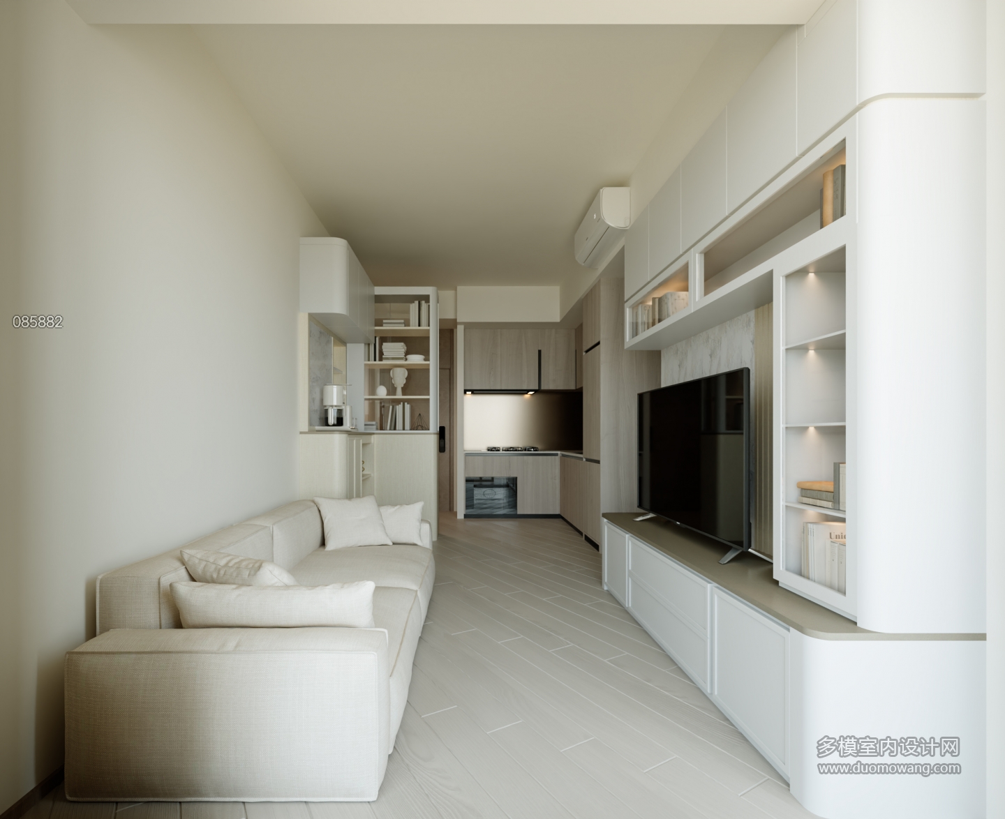 现代客厅电视柜