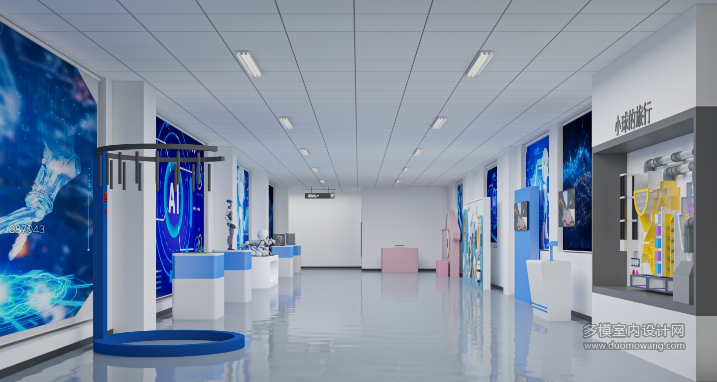现代展厅2单张2