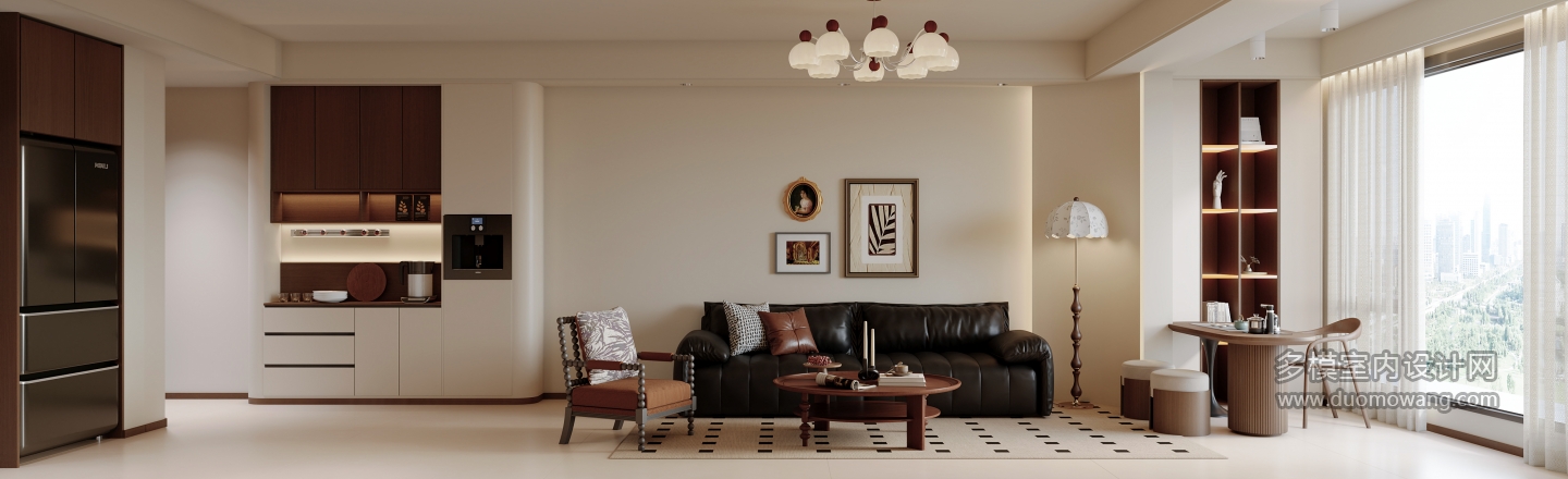 中古风 沙发背景