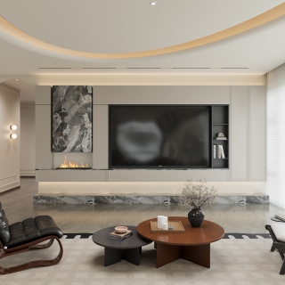 法式电视背景静态