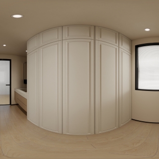 原木三楼主卧干区