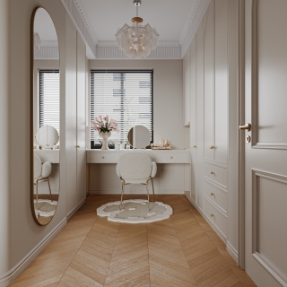 法式卧室衣帽间