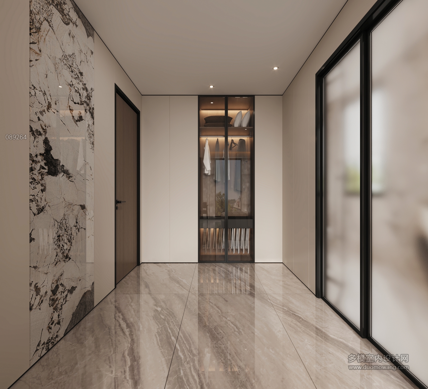 二楼套房2衣帽间