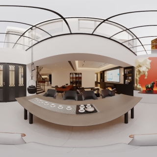 美式负一层茶室 (1)