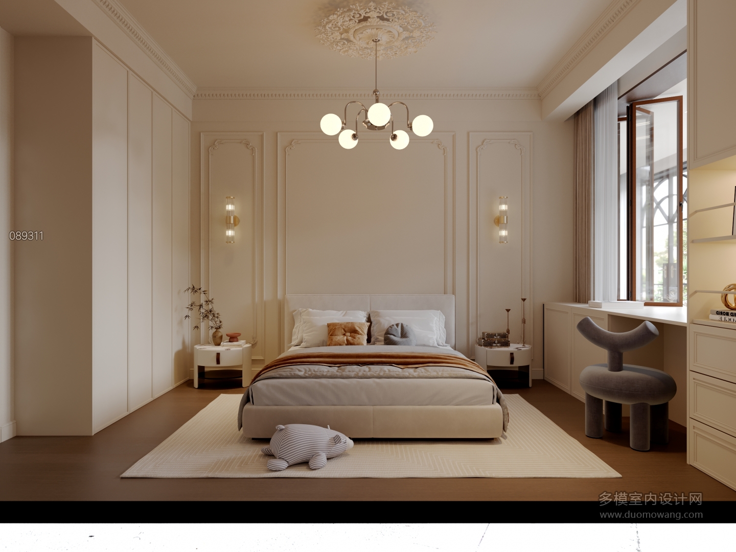 欧式父母房静态