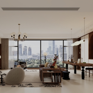 中古风客厅静态