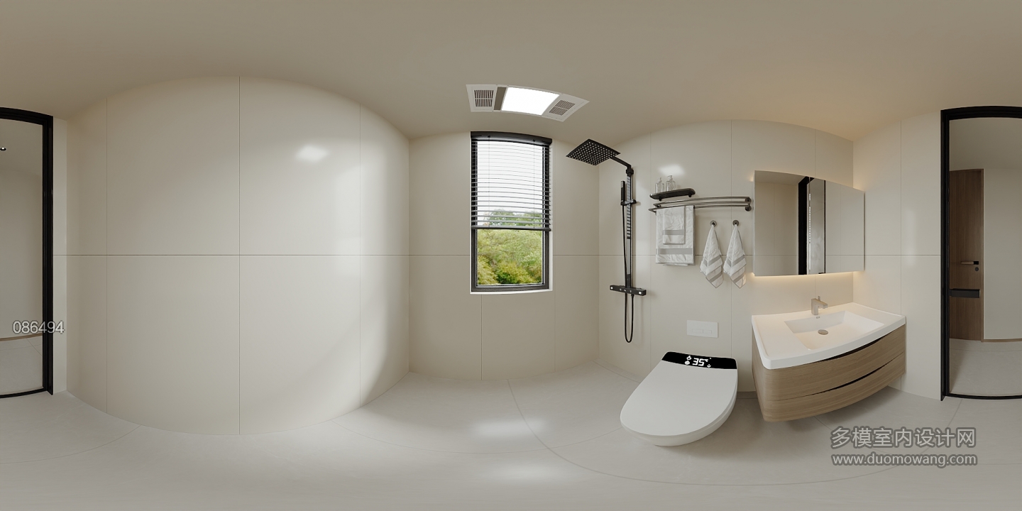 宋式卫生间全景