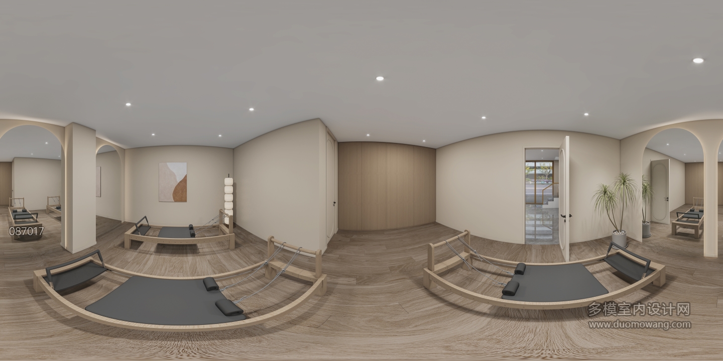 瑜伽室全景
