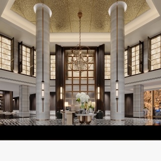 现代一层大堂 (2)